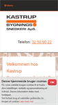 Mobile Screenshot of kastrupbyg.dk